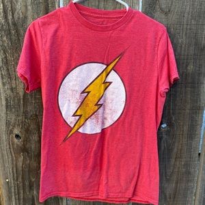 The Flash distressed style graphic tee